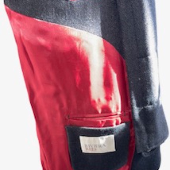 RIVIERA RED Boston Hybrid Zip out Wool Blazer size 48R - Picture 5 of 12